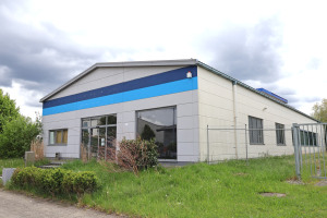 Außenaufnahme Halle 1 
