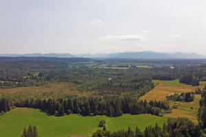 Blick von Egling nach Süden
