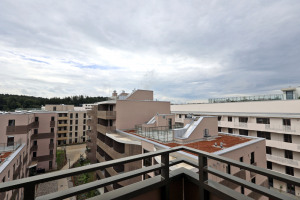 Ausblick Balkon