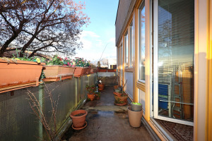 Balkon am Schlafzimmer