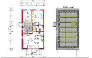 Grundriss Haus links