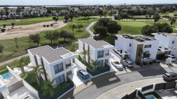 Aerial view from the back