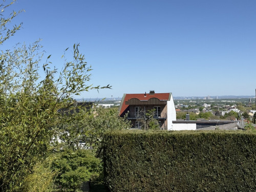 Blick aus dem Wohnzimmer