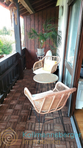 Balkon mit viel Platz