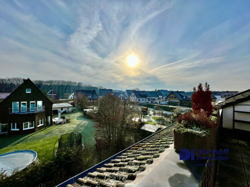 Ausblick vom Balkon