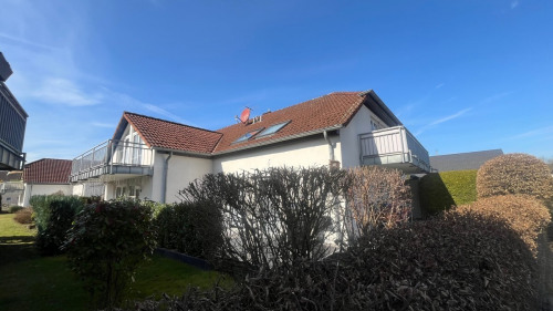 aufgelockerte Bebauung