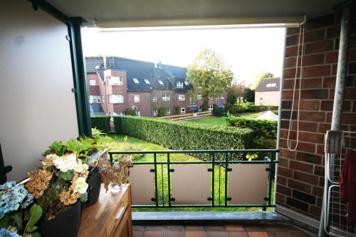 Blick von der Loggia- Balkon