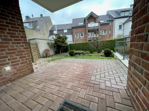 Blick auf die Terrasse