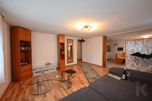 Wohnbereich vor Sanierung