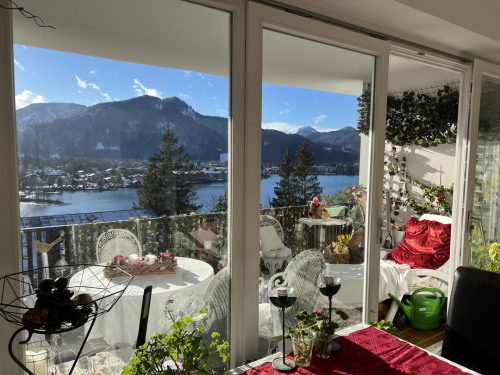 Balkon mit Blick