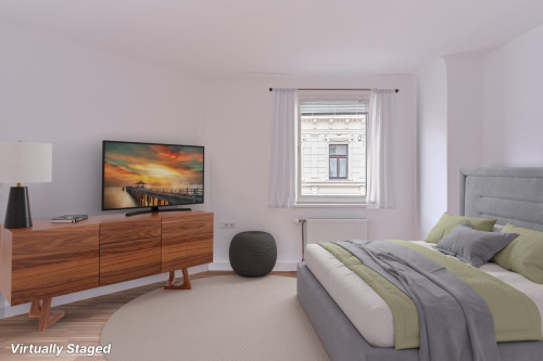 Schlafzimmer virtuelles Staging