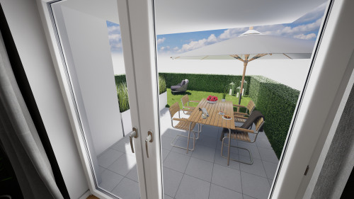 Perspektive Terrasse 