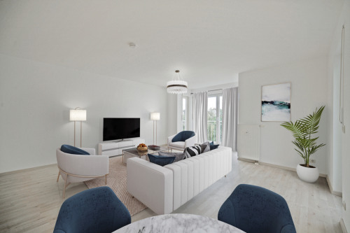 Visualisierung Wohn-/Essbereich