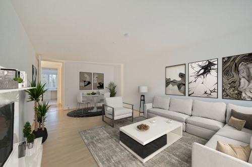 Visualisierung Wohn-/Essbereich