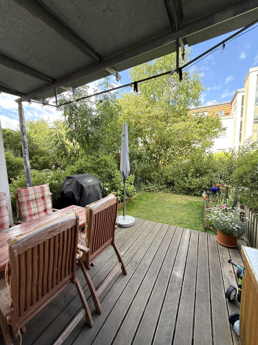 Terrasse + Minigarten