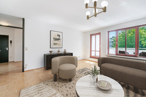 Wohnzimmer - virtuelles Wohnbeispiel