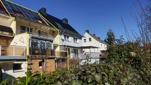 Gartenseite im Süden