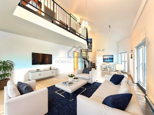 Einrichtungsbeispiel Wohn - und Essbereich