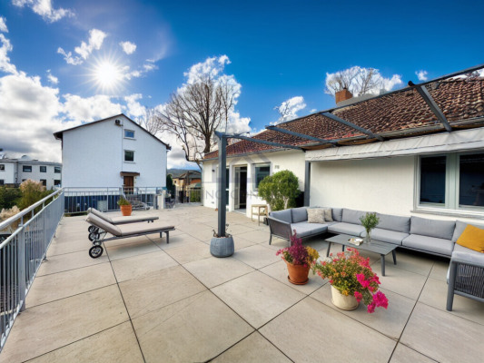 Terrasse für sonnige Stunden