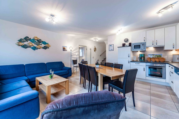 Wohn-, Koch- und Essbereich