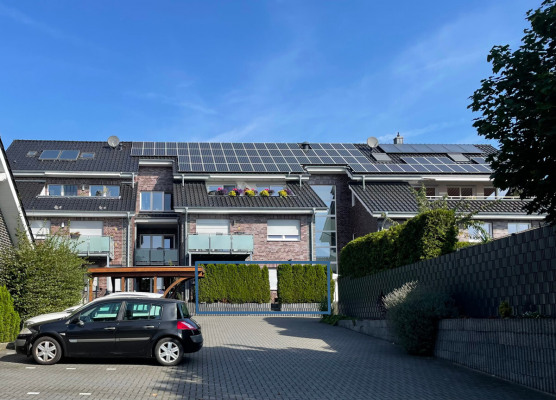 Rückansicht des Hauses