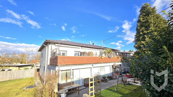 Dachterrasse und Wintergarten