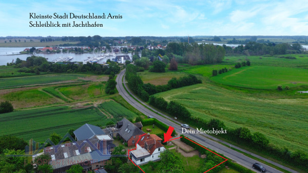 Mietobjekt Ausblick nach Arnis