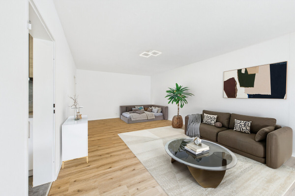 Schlaf- und Wohnbereich Beispiel