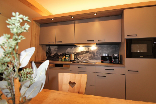 Wohnküche mit Terrasse