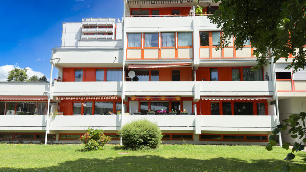 Außenansicht von Süden