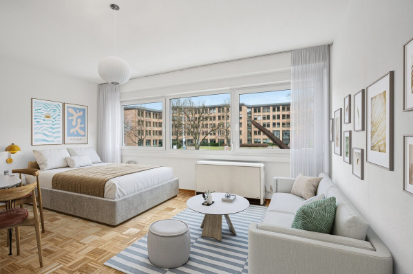 Ess- Wohn- und Schlafbereich (Visualisierung)