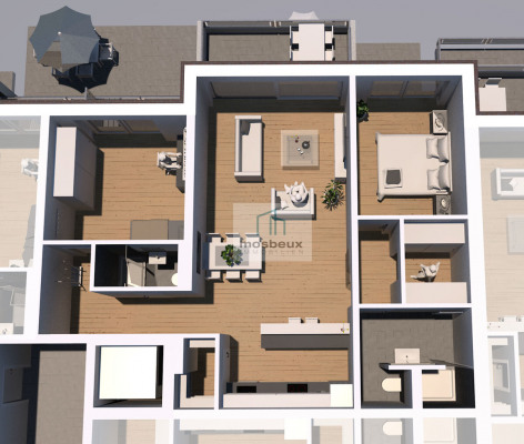 Visualisierung - Wohnung 12