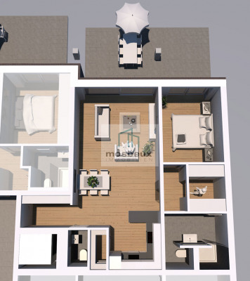 Visualisierung - Wohnung 03