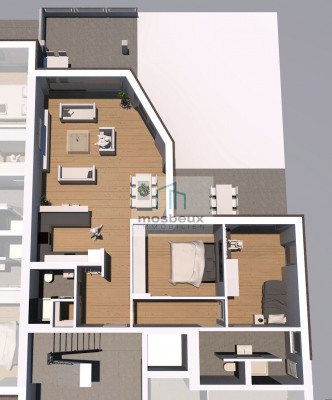 Visualisierung - Wohnung 08