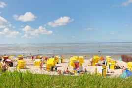 Sandstrand in Döse