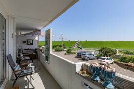 Ausblick vom Balkon