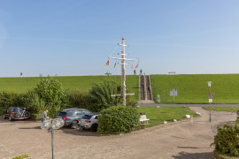 Blick vom Balkon