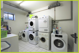 gemeinschaftlich genutzter Waschmaschinenraum