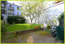 Gemeinschaftsgarten im Hinterhof