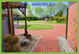 Terrasse, Blick in den Garten