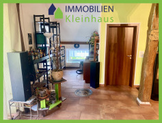 Offene Galerie, Wohnzimmer mit Kamin