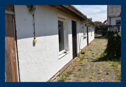 Anbau im Garten