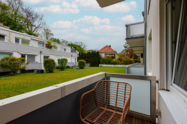 Ruhiger Westbalkon