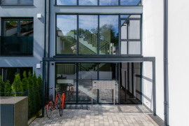 Moderner Hauseingang