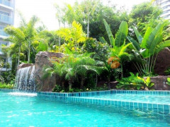 CR pool garden...