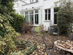 Rückansicht mit Garten