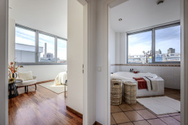 Ansicht Schlaf-und Badezimmer