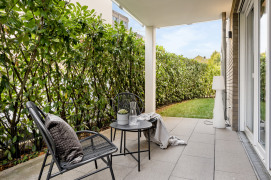 Terrasse mit exklusiver Gartennutzung