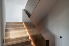 Treppe mit Beleuchtung