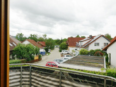 Aussicht vom Balkon